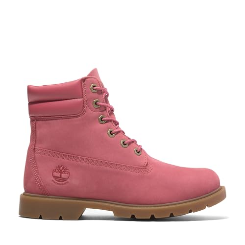 Timberland Damen Linden Woods 6-inch Lace-up Waterproof Boot Stiefel, Nubukleder pink, 36 EU