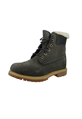Timberland - Premium Damen-Stiefel, 6 Zoll, mit Wolle gefüttert, Grün - Tornado - Größe: 37.5 EU Large