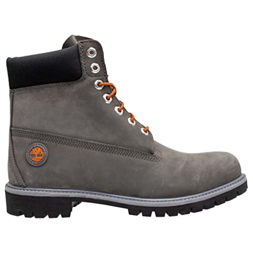 Timberland Herren Premium 6 Inch Nubuck Grey Stiefel 41 EU