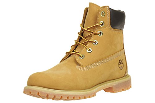 Timberland , Damen Kurzschaft Stiefel, Gelb (Wheat Nubuck)