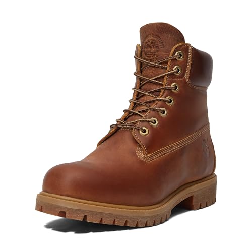 Timberland Herren Schnürboots Premium 6-Inch Braun 46
