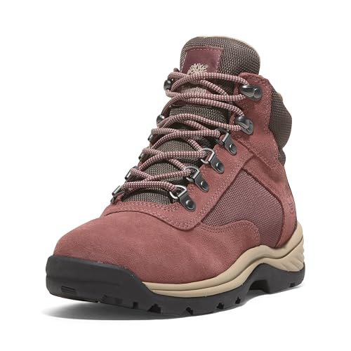 Timberland Damen White Ledge Mid Ankle Hiking Boot, Rotes Wildleder, 39 EU