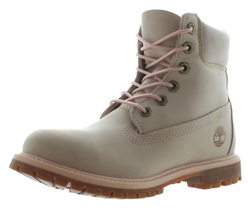 Timberland Damen 15,2 cm Premium Winterstiefel, Hellrosa/Braun/Rosa, 37 EU