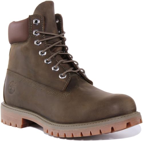 Timberland Herren Schnürboots 6IN Premium Oliv 41,5