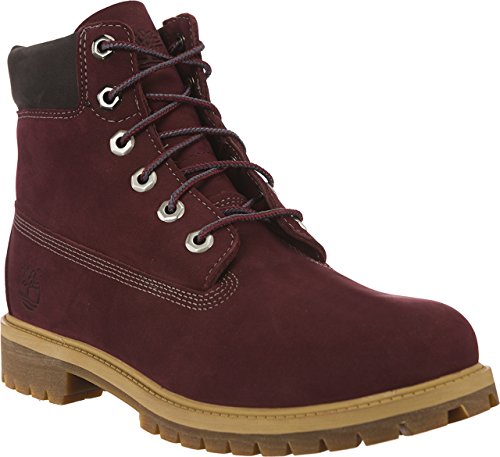 Timberland Damen 6 Inch Junior Boots rot 38