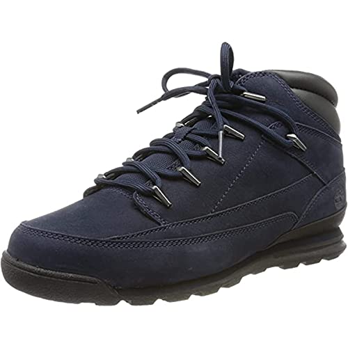 Timberland Herren Euro Rock WR Stiefel, Navy Nubuck, 45 EU