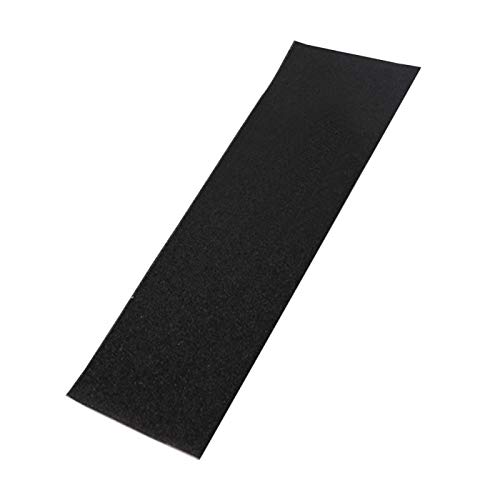 Selbstklebendes Griffband für Skateboard, PVC-Kleber für blasenfreies Schleifpapier, perforiertes Schleifpapier, Griffband für Longboard für Rollen, Leitern, Pedal (schwarz)