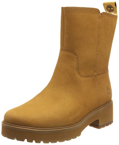 Timberland Damen Carnaby Cool Basic Warm Pull On WR Chelsea Boot, Wheat, 41 EU