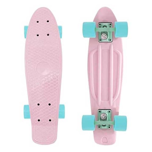 Penny- Skateboard 7-BRAND (PINK Sky) 55x14,5x9,5/13cm Alu-Achse (69903)