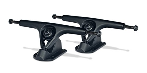 JUCKER HAWAII Longboard Achsen Set 180 mm - Allround Trucks - schwarz matt