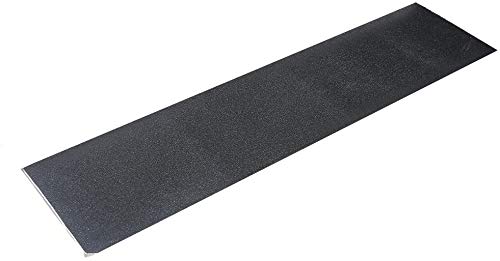 POFET Skateboard-Griffband, 84 x 23 cm, blasenfrei, wasserdicht, schwarzes Roller-Griffband, Langbrett-Griffband, Schleifpapier für Rollbrett, Treppen, Pistole, Pedal, Pistole, Stufe (84 x 23 cm)