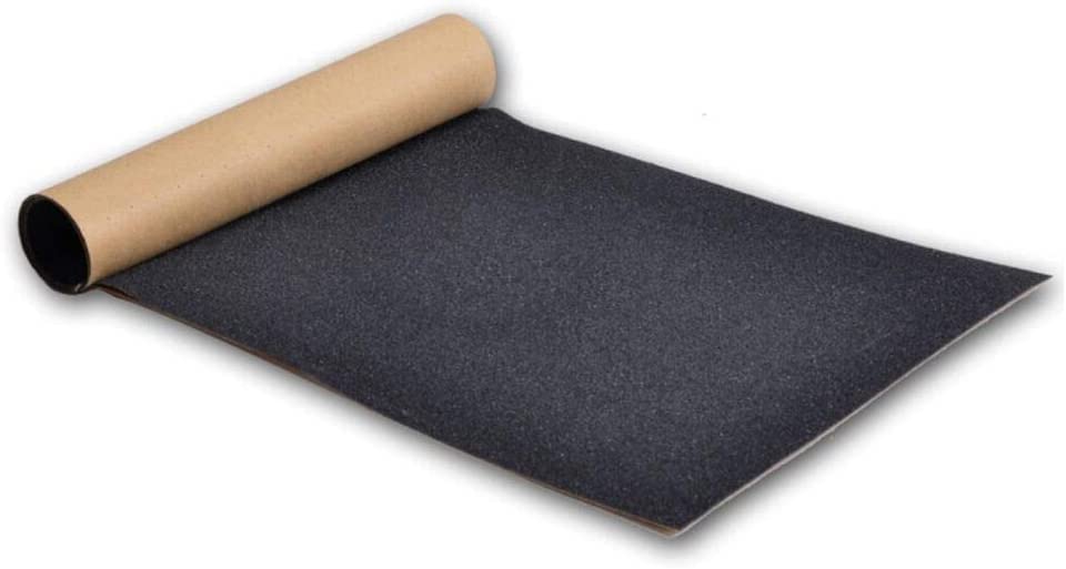 COSOOS Skateboard Griptape 115x27cm, Anti-Air-Bubble Selbstklebender, Wasserdicht, Roller Grip Tape für Longboard, Scooter, Treppen