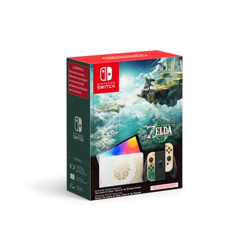 Nintendo Switch – OLED Modell (The Legend of Zelda: Tears of the Kingdom Edition) [KEIN Spiel enthalten]