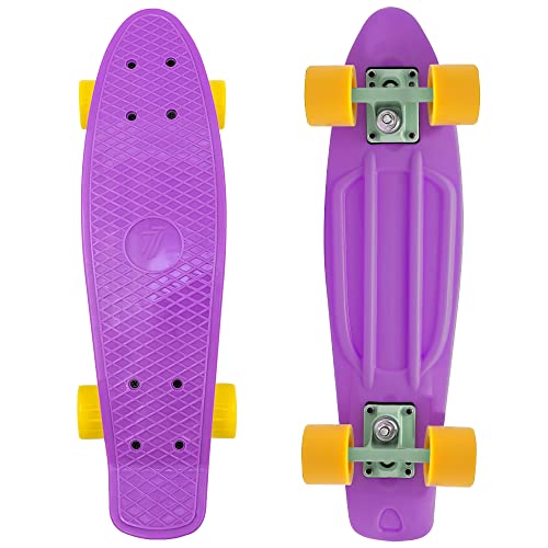 Penny- Skateboard 7-BRAND (Purple Mango) 55x14,5x9,5/13cm Alu-Achse (69904)