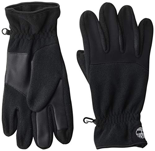 Timberland Herren Leistungsstarker Fleece Touchscreen-Technologie Handschuhe für kaltes Wetter, Schwarz, Large