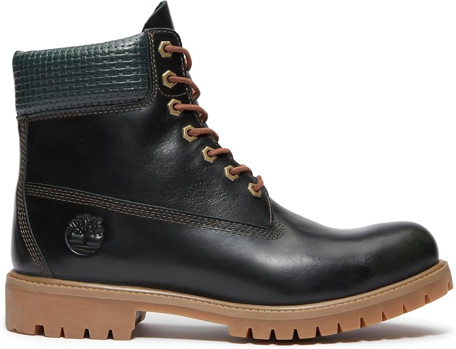 Timberland Premium Herren Schnürstiefel, wasserdicht, 15,2 cm, Grün, Größe M